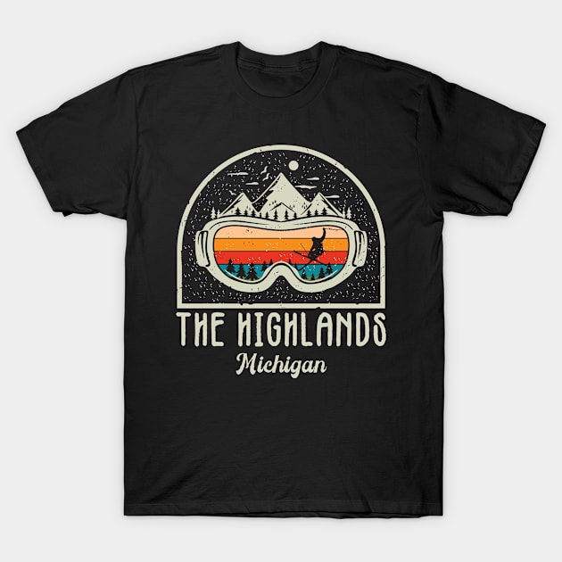 The Highlands Michigan T-Shirt by Master2d